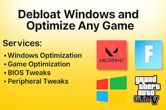 optimize, repair and overclock your pc or laptop for maximum fps while gaming