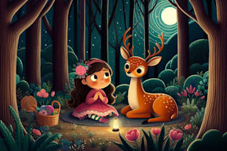 illustrate children story book illustration and kids story book
