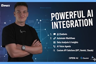 integrate any ai service to your project