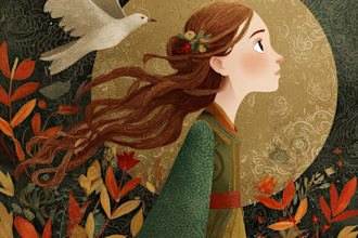 draw fairy tale illustrations for book stories