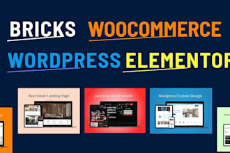 design revamp wordpress website using elementor 10web bricks