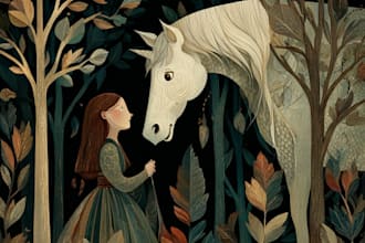 make fairy tale illustration for your project