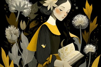 draw fairy tale illustration