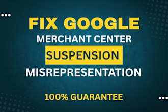 fix google merchant center suspension