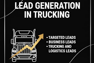 generate high quality trucking leads for your business