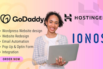 hostinger website design wordpress website design godaddy website design