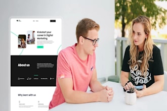 generate course marketing book promotion learning portal and build website