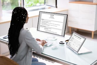 write professional ats optimized resume cv and cover letter