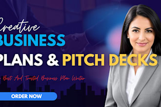 design a stunning investor pitch deck that wins funding