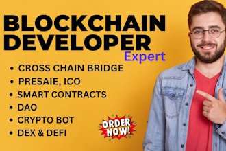 professional blockchain developer and smart contract