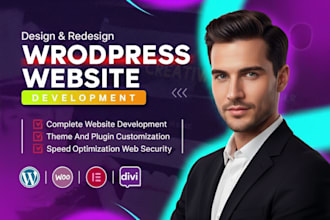 create website, website development and divi website design, divi expert