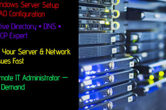 fix windows server, dns, dhcp, or active directory issues