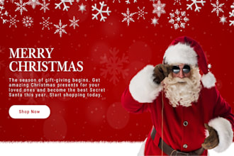 design a high converting christmas or new year landing page that boosts sales