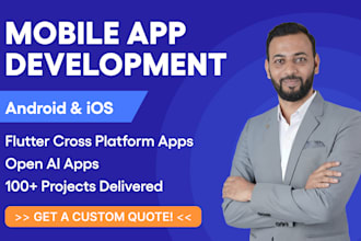 do mobile app development for ios and android mobile app creation