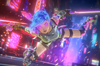 create epic cyberpunk anime warriors