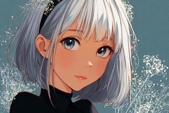 draw anime and manga illustrations