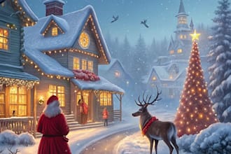 do christmas theme illustration