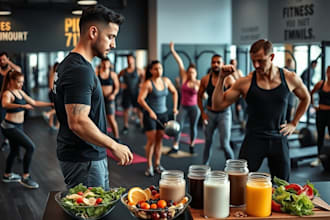 create a custom workout and nutrition plan