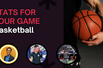 do basketball game stats from your video tape