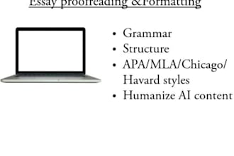 structure, format, and proofread your essay to flawlessness