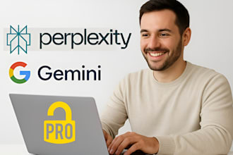 help you create and set up gemini pro and perplexity pro