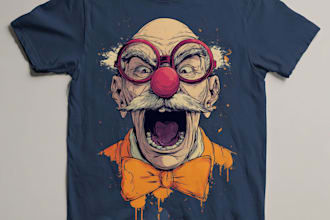 make a funny or meme t shirt for you