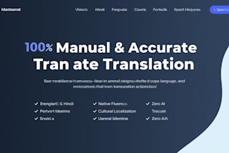 manually translate, localize, and proofread