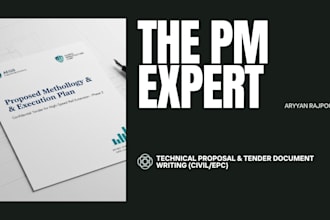 write your epc technical proposal and tender documents