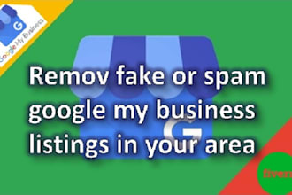 remove fake or spam google my business listings from your area
