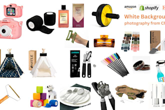 white background product photography from china