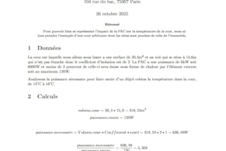do structural and thermal calculations in latex