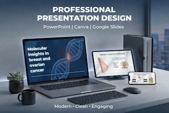 design or redesign a professional medical presentation