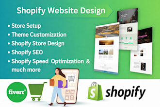 create shopify store, one product shopify store, redesign shopify store