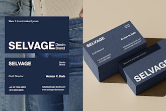 design a unique business card that sells