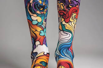 design unique socks design