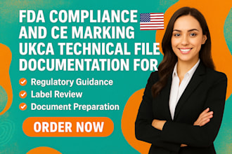 fda compliance and ce marking ukca technical file documentation