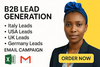 do b2b linkedin lead generation, prospect list building, business leads for sale