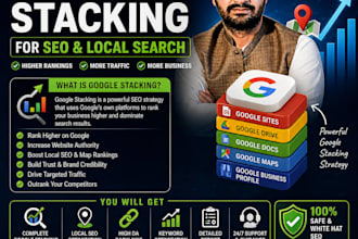 boost your rankings with google stacking for SEO and local search