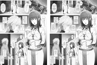 translate manga doujinshi jp to eng accurate and natural