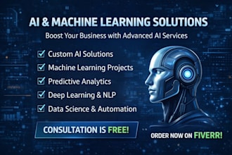 develop custom machine learning and ai models in python
