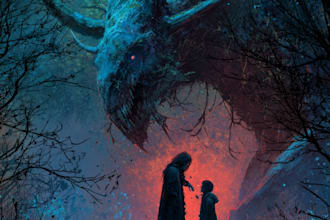 draw illustration for cover novels