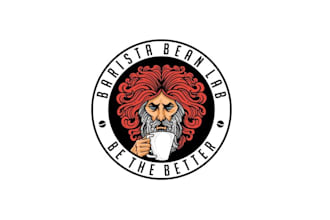 design modern coffee brand logo