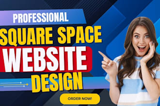 create squarespace website design and squarespace redesign ,website development