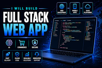 build powerful saas platforms ai solutions web and mobile apps