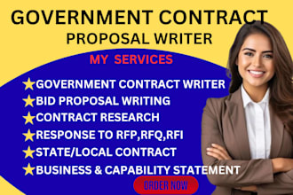 find rfp, write bid proposal, winning government contract, rfq, respond to rfp