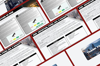 design professional presentation slides