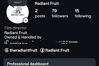 setup a professional profile, social media handle