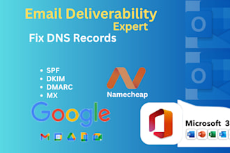 fix spf, dkim, dmarc for better inbox delivery ,reduce spam