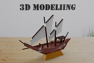 custom 3d model design for printing and product prototypes
