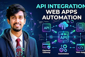 integrate any third party API into website or web app